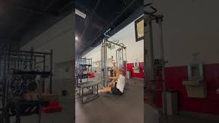 Single-Arm Cable Lat Pulldown (Seated on floor)