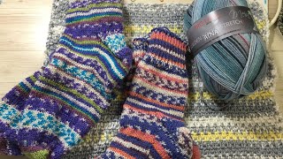 父の日用編み始める【靴下編み#294】