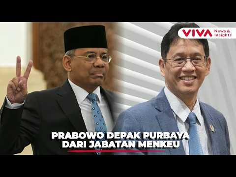 OFFICIAL! Purbaya Ousted in Cabinet Reshuffle