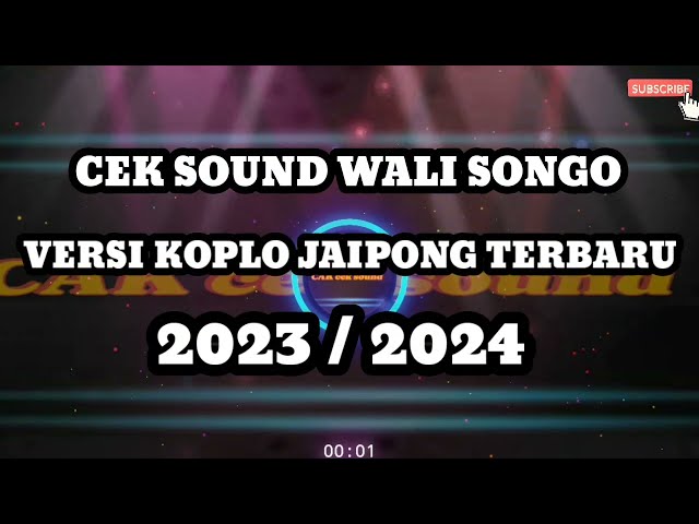 Cek sound WALI SONGO PonPes Hanacaraka Wonogiri versi koplo jaipong #ceksound #ceksound class=
