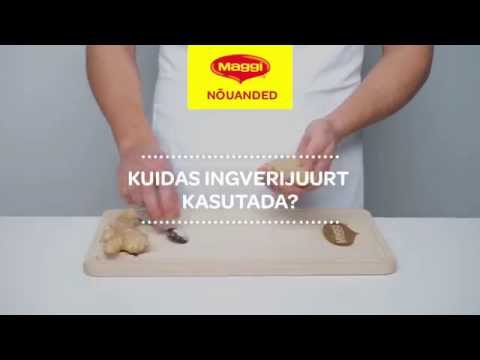 Video: Kuidas Ingverijuurt Kasutada