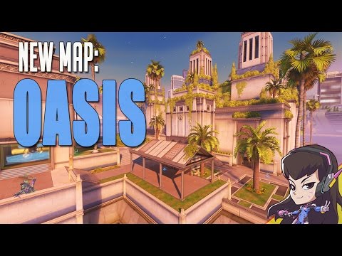 Overwatch: New Map Oasis - Watch Out for the Cars