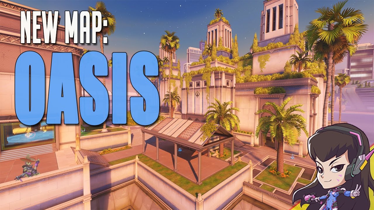 Overwatch: New Map Oasis - Watch Out for the Cars