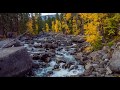 Красивый поток горного ручья - Звуки бегущей воды