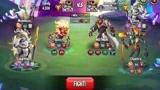 Monster Legends Gameplay, Monster Heiss, Moonhaze, Wyrmlad,Difficult Amaizing Battle