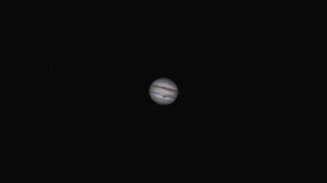 Time-Lapse of Jupiter Rotating Through My Telescope