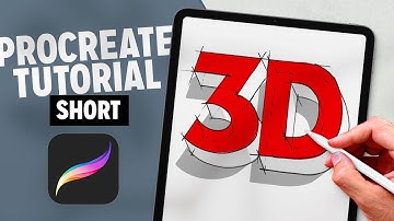 How to create a 3D effect | Procreate & Letter Builder Tutorial