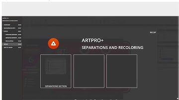 ARTPRO+ video color separation3