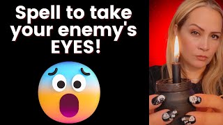 Spell to take your enemy's eyes! 😱