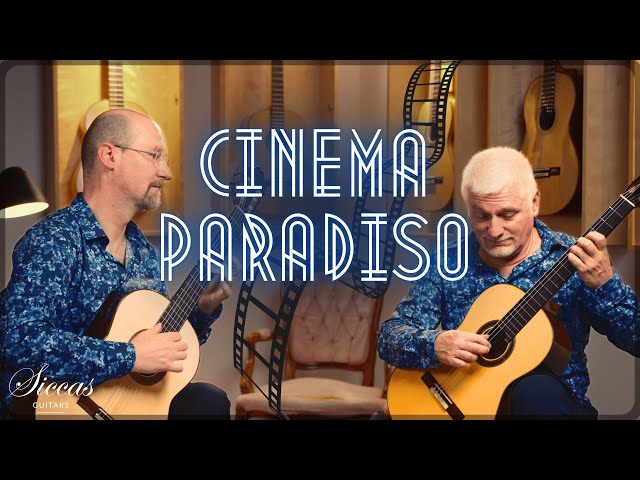Belgium Guitar Duo plays Nuovo Cinema Paradiso by Ennio Morricone on Balestrieri and Ligier Guitars