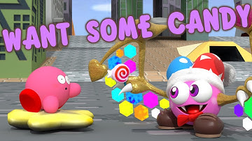 Hey Kirby, want some Candy? (3D Animation)