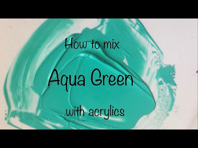 How To Make Sage Green Color, Acrylics, ASMR