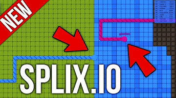 crazy glitch in splix.io// gameplay