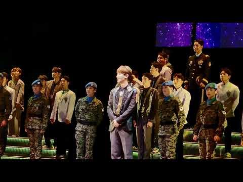 220717 찬열 군뮤 블루 헬멧 : 메이사의 노래 밤공 (재연/수원) (커튼콜)