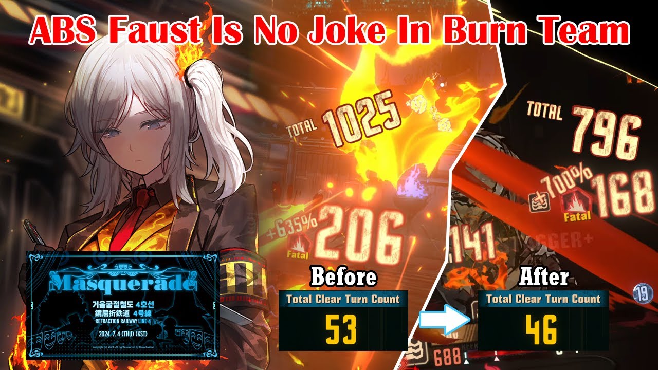 [Limbus Company] This Is The Proof That ABS Faust Is Very Good! - RR4 ...