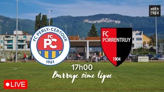 Barrage retour 2e ligue : Perly-Porrentruy / partie 3