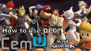 【Sm4sh】How to use DLC on Cemu