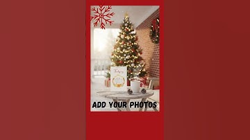 Customize & Turn an invitation into a Video + Free download#merrypod#holiday#christmas#canvatutorial