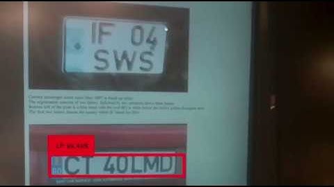 License Plate Detection w/ Cortex (AWS Cluster) on a RPi 4