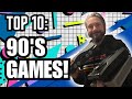 Top 10 video games of the 90's! Classics from the golden era of Nintendo, Sega &amp; Playstation gaming!