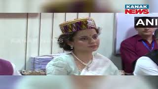 Kangana Ranaut Files Nomination As BJP Candidate From Mandi