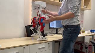 PAWO HIL | Hardware In the Loop | PyBullet Synced | Walking Robot in Real
