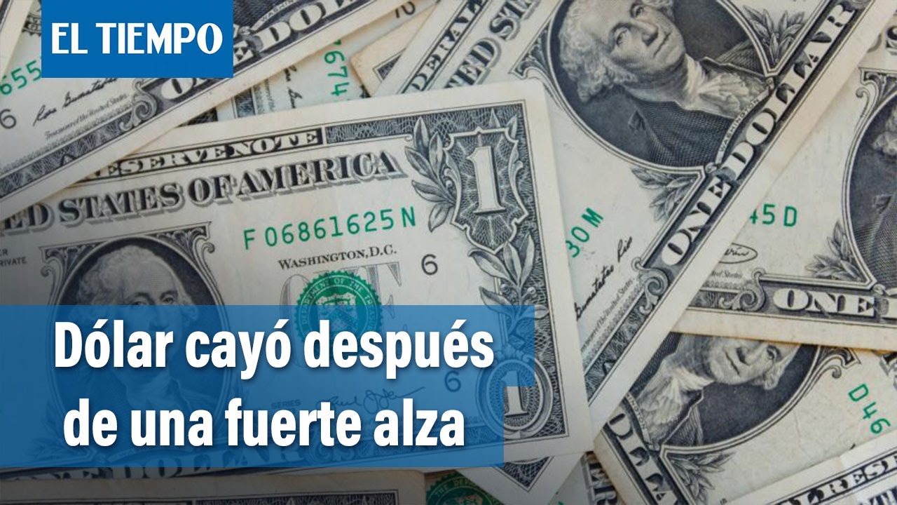 Dolar en Colombia en vivo: cual es su precio hoy - Sector Financiero -  Economía - ELTIEMPO.COM