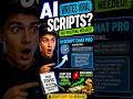 This AI Writes Viral Scripts in Seconds(No Writing Skills) 🤯#ai #money