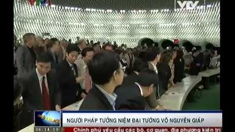 Người Pháp tưởng niệm Đại tướng Võ Nguyên Giáp