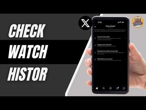 How To Check Watch History On X (Twitter) 2026 | View Watch History Data