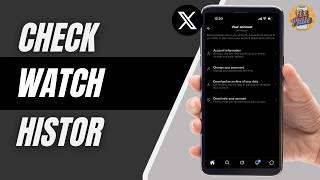 How To Check Watch History On X (Twitter) 2026 | View Watch History Data