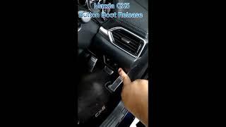 Match Highlights Mazda CX-5 Button Boot Release