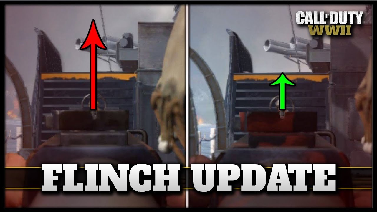 Did They Reduce Flinch Enough Cod Ww2 Global Flinch Update Details Youtube