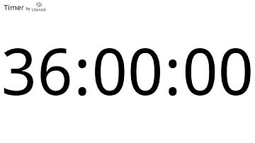 36 Hour Countdown Timer