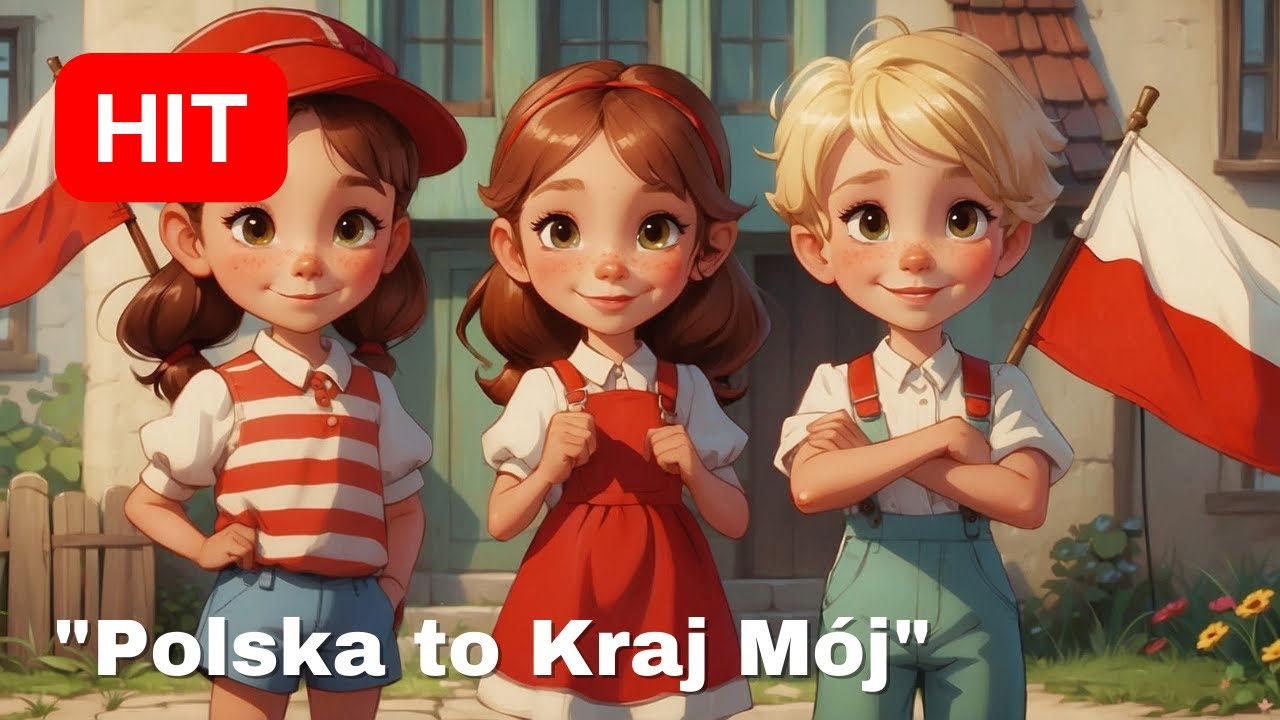 Piosenka O Dziewczynce Z Zapałkami Piosenka o Polsce "Polska to Kraj Mój" - Dzień Flagi - Piosenka dla