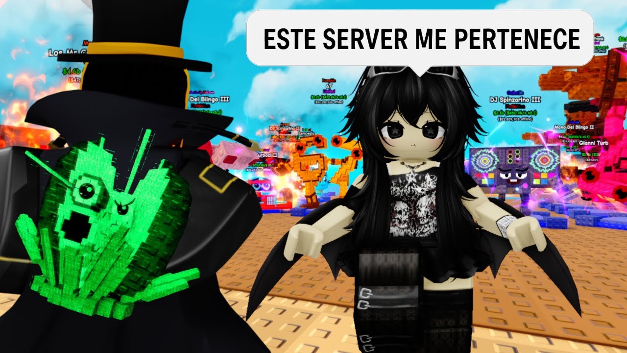 Se Cree La Dueña Del Servidor Pidiendo Brainrots  - Plantas Vs Brainrots