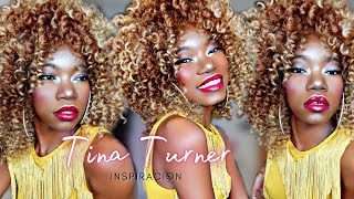 TINA TURNER INSPIRACION/ MAKEUP TUTORIAL/ MENSAJE POSITIVO/ HABLEMOS DE FE🥰