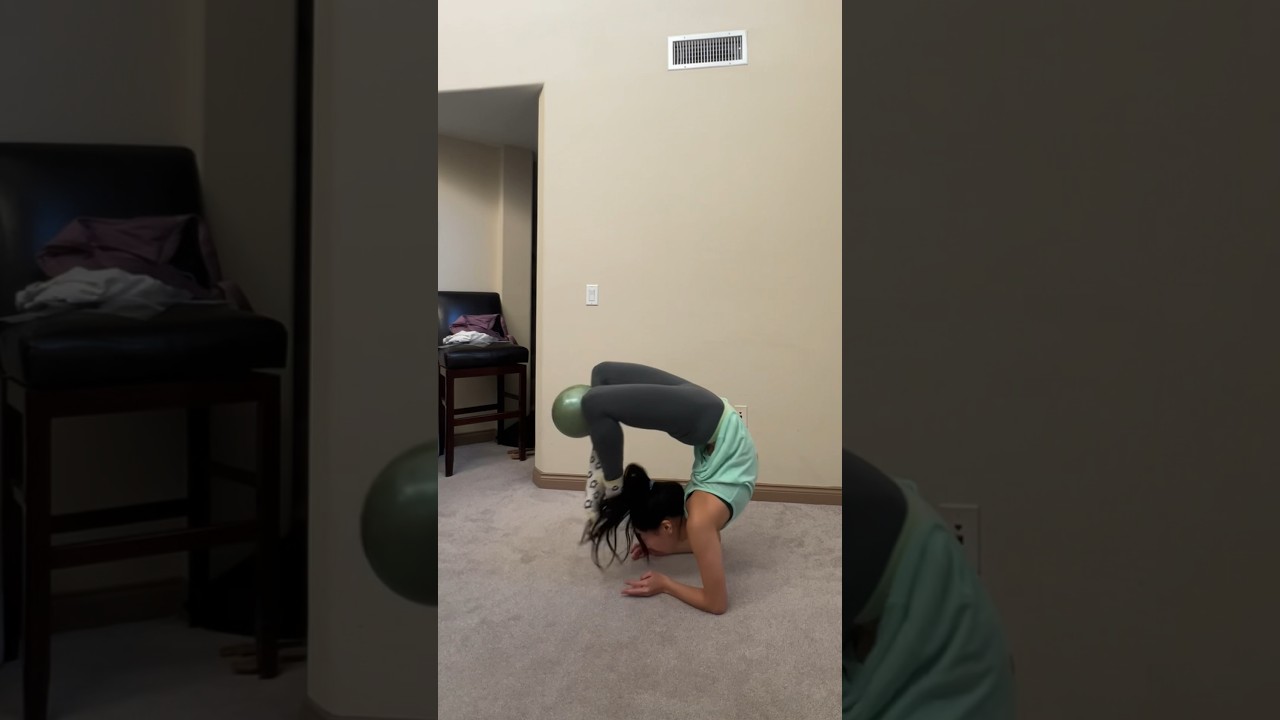 Elbow stand bridge roll!?? #shorts