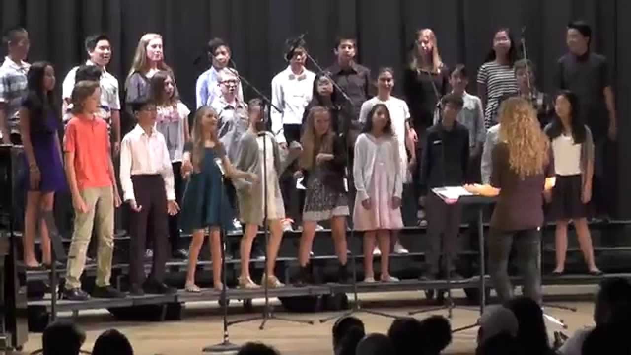 Pioneer Middle School Choir Spring 2015 YouTube