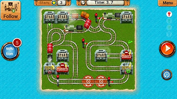 Rail Maze 2 Best Gameplay - Train Puzzle Game - Android Gameplay #2142