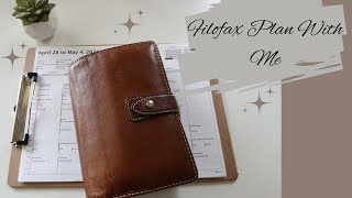 Personal Filofax Malden // Plan With Me // Personal Rings