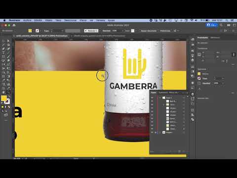 Creación de un cartel publicitario con Illustrator