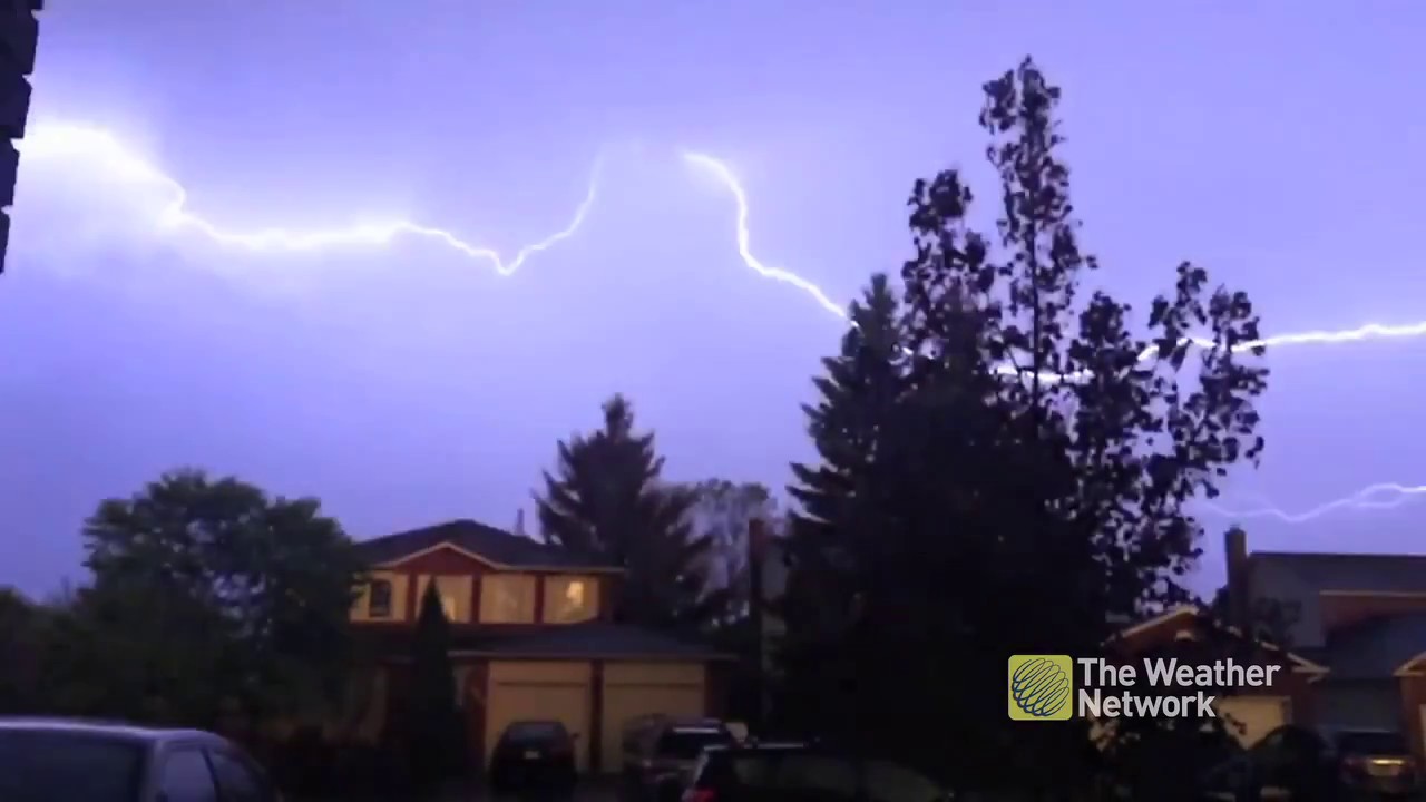 cold brew coffee Lightning stretches the sky, we slowed it down so you don't miss it