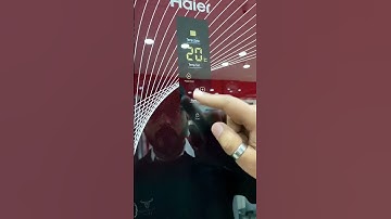 Haier fridge panel setting || Digital panel temperature setting 346 IFRA #foryou #unfreezemyaccaunt