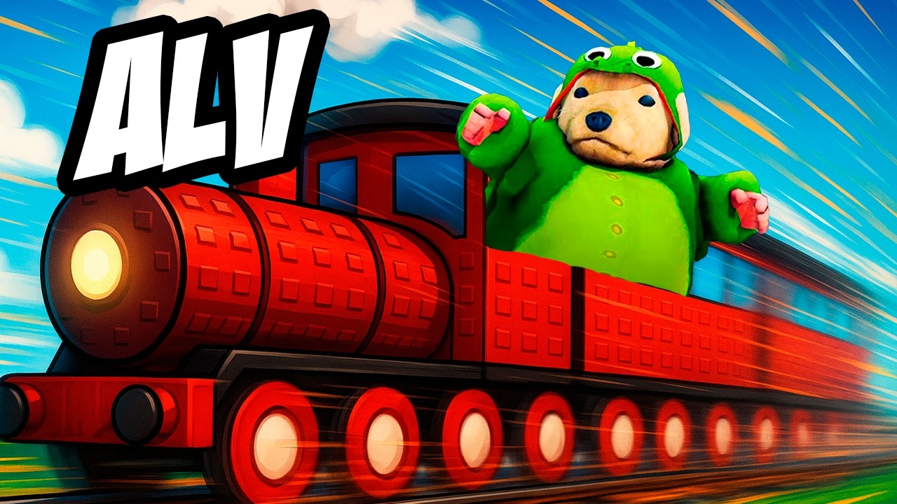 CONTRUIMOS el tren mas GRANDE de ROBLOX 🤑