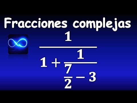 27. Fracciones complejas (Ejercicio 1), paso a paso
