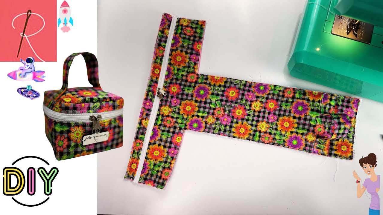 FRASQUEIRA FÁCIL DE FAZER 🌟 SEM MOLDE 🌟 COSTURA CRIATIVA 🌟 CANAL DA ROSA