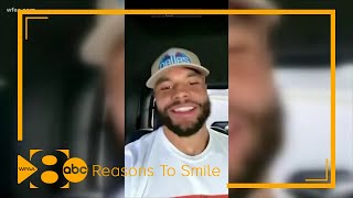 Reasons to smile: Dak Prescott thanks his fans for their support in new Instagram video