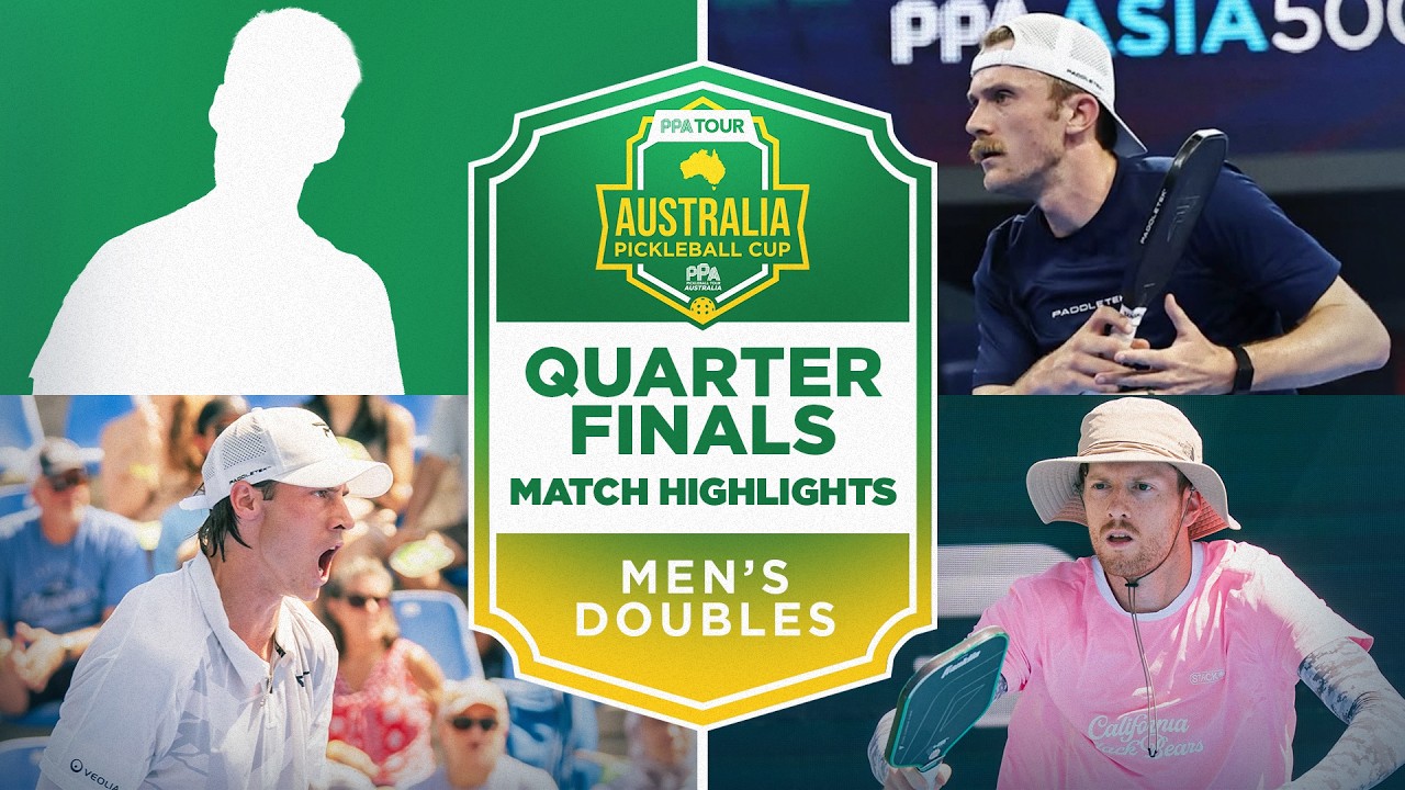 Bramblett/Alshon vs Wall/Wild | Epic Points | Men's Doubles Quarterfinal   PPA Brisbane Australia