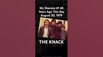 The Knack My Sharona #1 August 30, 1979 45 Years Ago #mysharona #theknack #1979 #music #shorts